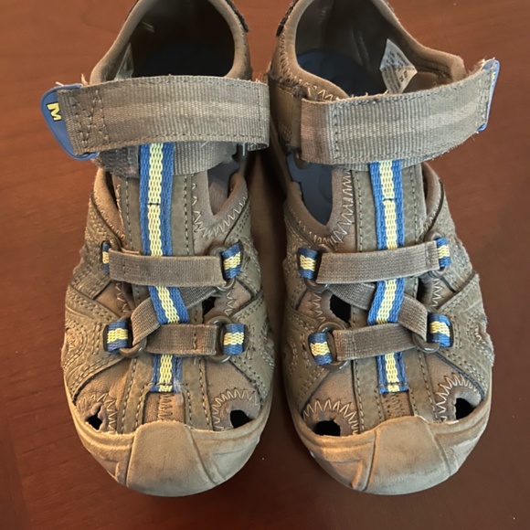 Merrell Boys Hydro Hiker Waterproof Sandals Shoes Hook Loop MC57482 Size 11M - Picture 2 of 7